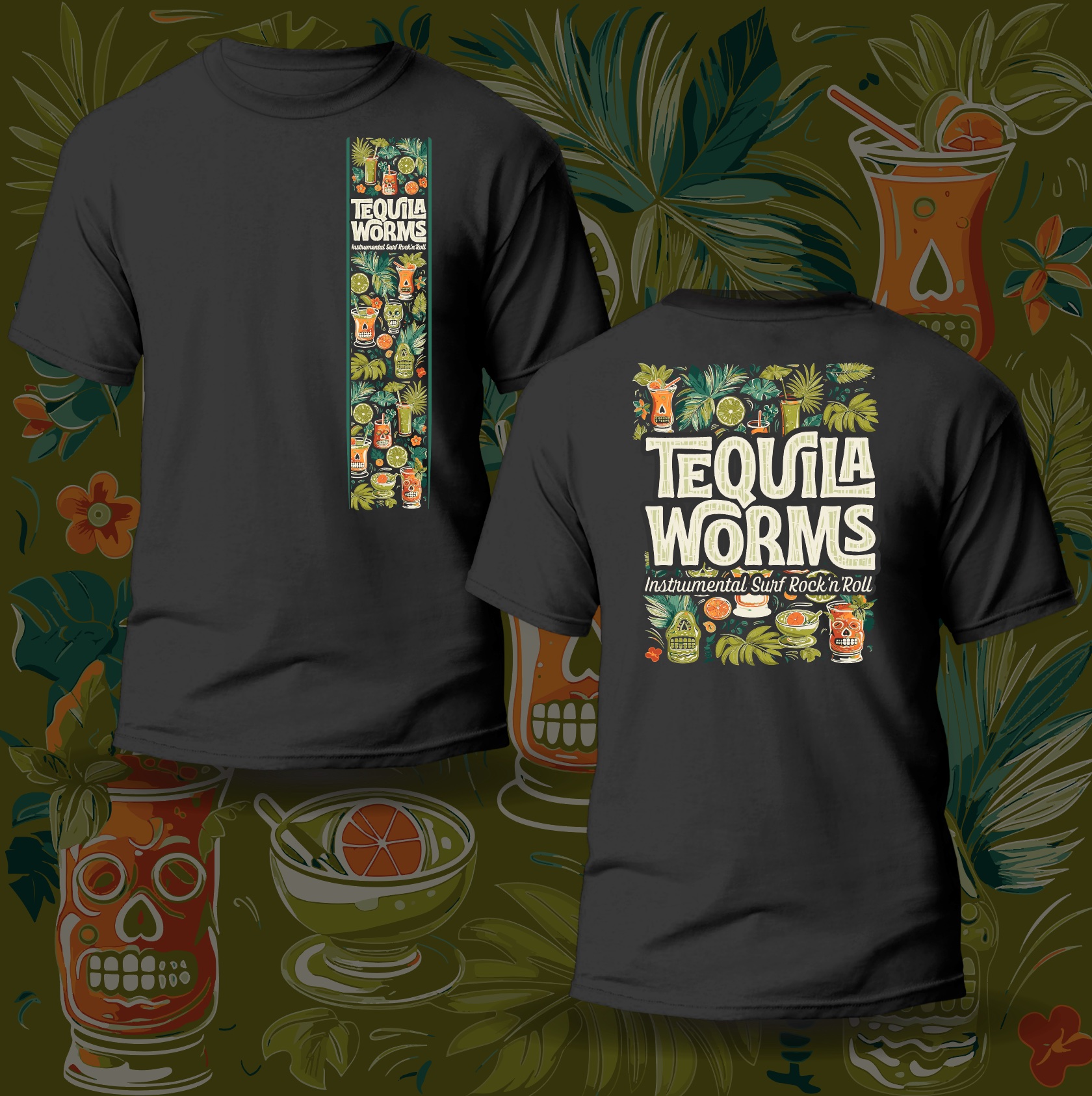Tequila Tiki Rum Tee